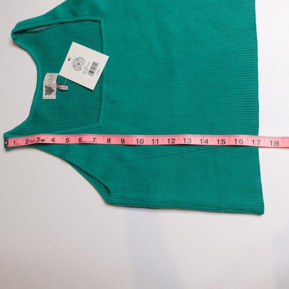 Lita by Ciara True Rib Tank Top Crop REVOLVE Cotton Women size XXL Green - Picture 3 of 6